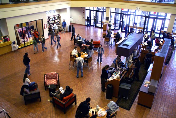 UTEP Library Atrium