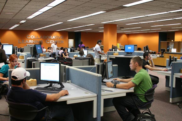 The Library’s Collaborative Learning Center